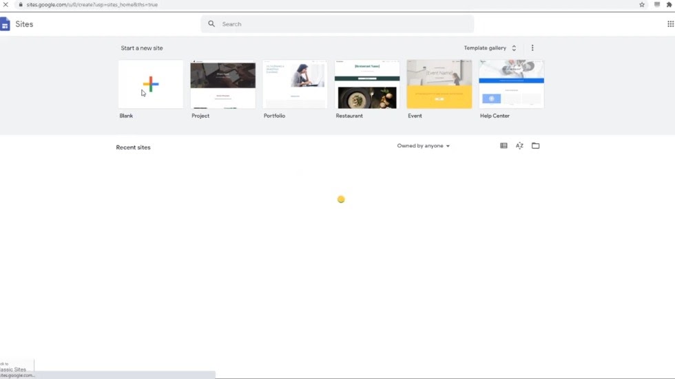 google sites